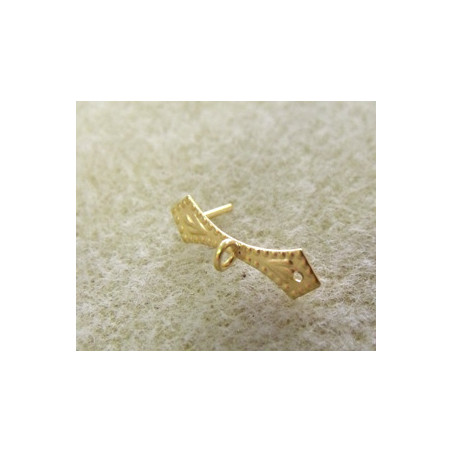 Bélière Losange Dorée 6X11mm (X1)  