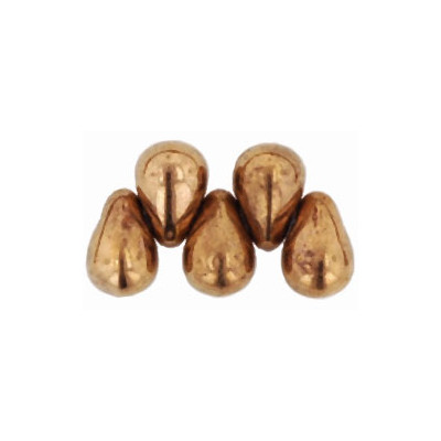 Perles Gouttes 4x6mm Bronze (X50)