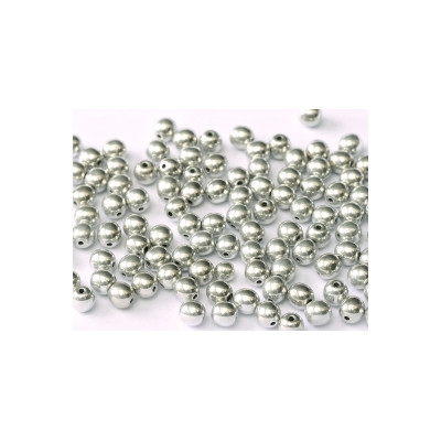 Perle en verre de Bohème 6mm Crystal Labrador Full (X25)  
