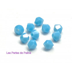 Toupies 3mm Turquoise - réf.5328 Xilion (x20)