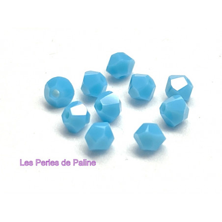 Toupies 3mm Turquoise - réf.5328 Xilion (x20)