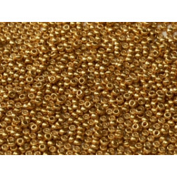 R15-4202 Rocaille 15/0 Galva Duracoat Gold (x5gr) 
