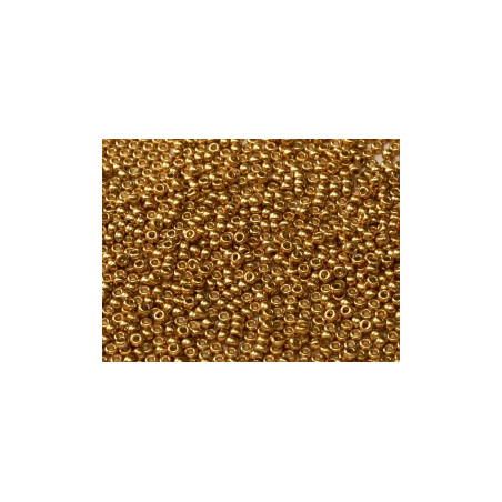 R15-4202 Rocaille 15/0 Galva Duracoat Gold (x5gr) 