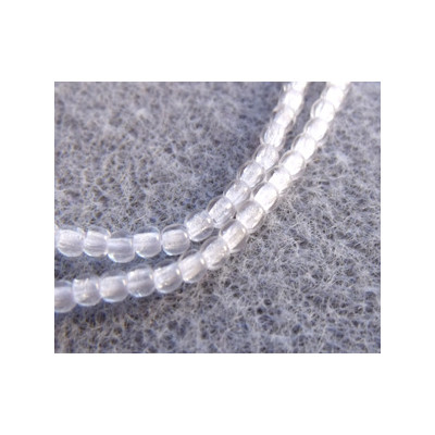 Perles Bohème 2 mm Crystal (X1200 perles) Perles Bohème 2 mm Crystal (X1200 perles)