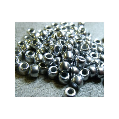 Perles Rocailles Matubo 7/0 Silver Alu Mat 00030/01700 (X10gr)