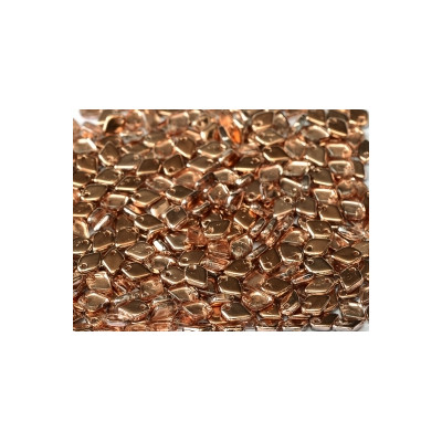 Perles Dragon® Scale Bead 1,5 x 5 mm Crystal Capri Gold (x5gr)