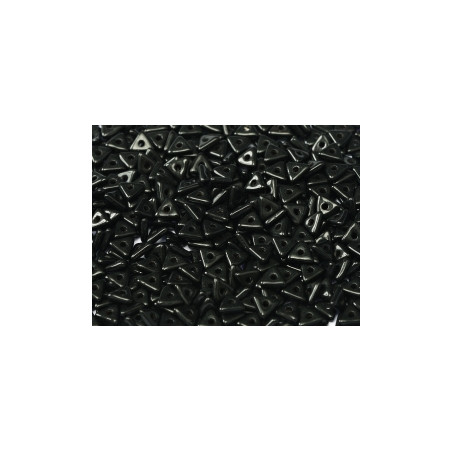 Perles Tri-Beads 4mm Jet (X 5gr)