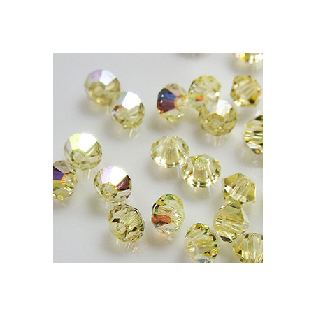 Toupies 3mm Jonquil AB - réf.5301 (x20)