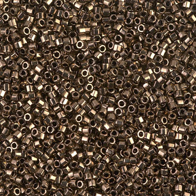 DBC0022 Delicas 11/0 Metallic Bronze Hex Cut (x 5gr)