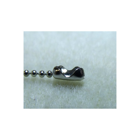 Embout Chaine Boule Bronze 5x2,5X2mm (x10)