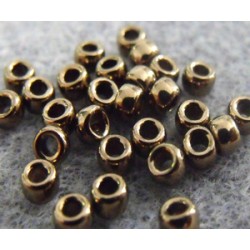 Perles Rocailles Matubo 7/0 Bronze Gold Mat 00030/01740 (X10gr) 