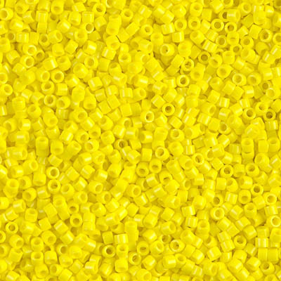 DB0721 Delicas 11/0 Opaque Jaune (=R404) (x 5gr)
