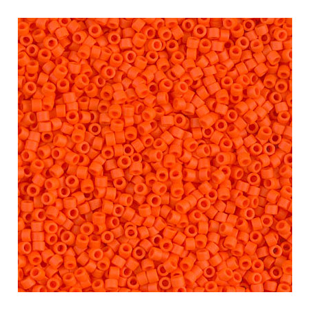 DB0752 Delicas 11/0 Opaque Matte Orange (x 5gr)