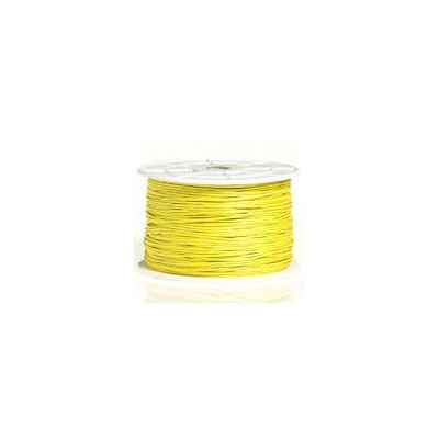 Coton ciré 1mm Jaune (x1m)