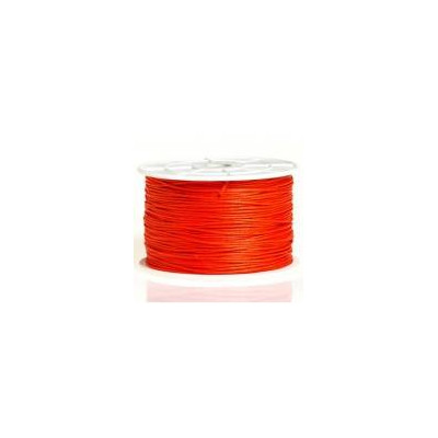 Coton ciré 1mm Orange (x1m) 