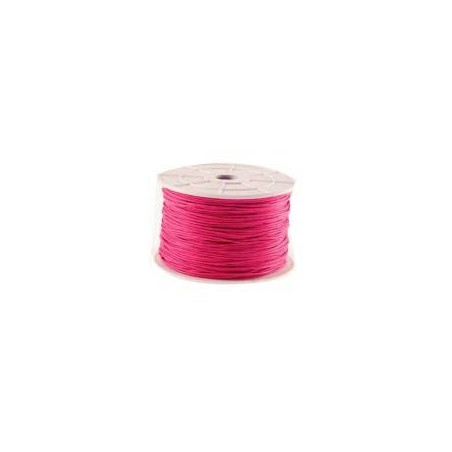 Coton ciré 1mm Fuchsia (x1m) 