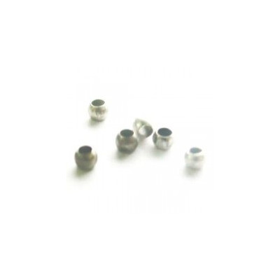 Perles à écraser 2,5mm Vieil Argent lot de 100 environ(X1) Perles à écraser 2,5mm Vieil Argent lot de 100 environ(X1)