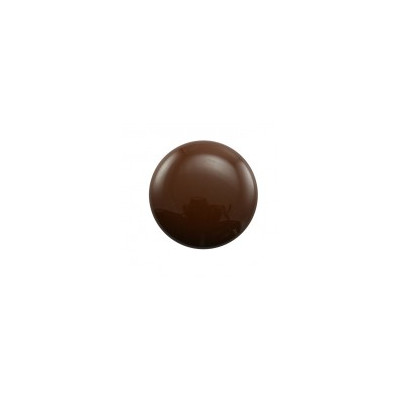 Cabochon rond Galastyl 30X7mm Brun (X1) Cabochon rond Galastyl 30X7mm Brun (X1)