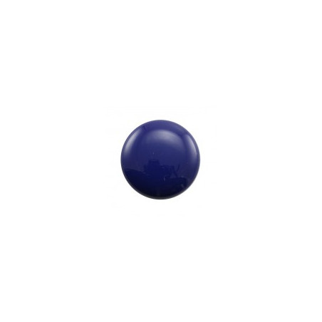 Cabochon Rond Galastyl 30X7mm Bleu Marine (X1) 