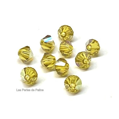 Toupies 4mm Lime AB - réf. 5301 (x20) Toupies 4mm Lime AB - réf. 5301 (x20)