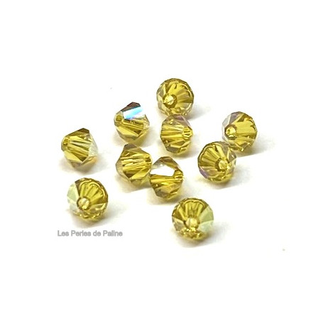 Toupies 4mm Lime AB - réf. 5301 (x20)