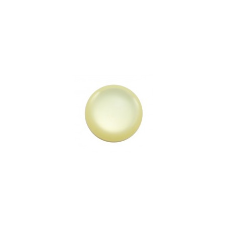 Cabochon rond Polaris 24mm Jaune Brillant (X1) 