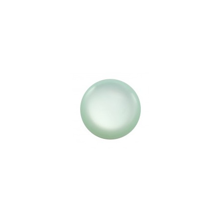 Cabochon rond Polaris 24mm Vert Pastel Brillant (X1) 