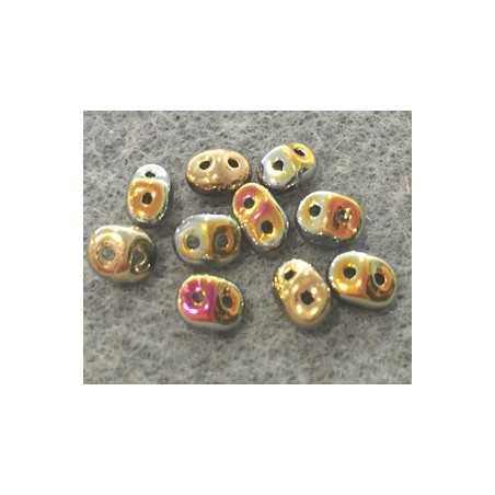 Perles Super Duo 2,5X5mm California Sun (x 10gr env.) 