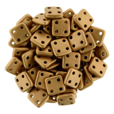 Quadratile Matte Metallic Bronze Cooper 6X6mm (x10gr) Quadratile Matte Metallic Bronze Cooper 6X6mm (x10gr)