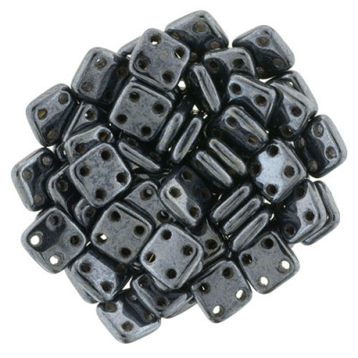 Quadratile Hématite 6X6mm (x10gr)