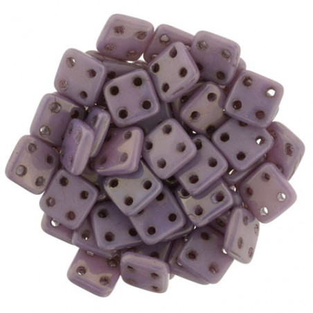 Quadratile Opaque Luster Lilac 6X6mm (x10gr)