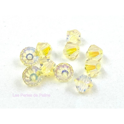 Toupies 4mm Jonquil AB2X - réf. 5301 (x20) Toupies 4mm Jonquil AB2X - réf. 5301 (x20)