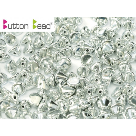Perles Buttons 4mm Crystal Labrador Full (X30)