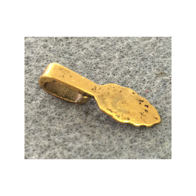 Bélière à Collé Dore 26X7mm (X1) Bélière à Collé Dore 26X7mm (X1)