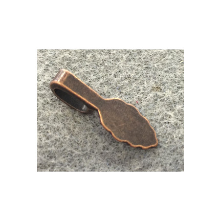 Bélière à Coller Cuivre 26X7mm (X1)