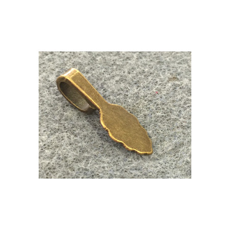 Bélière à Coller Bronze 26X7mm (X1)
