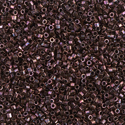 DBC0012 Delicas 11/0 Metallic Raspeberry Hex Cut (x5gr)