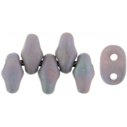 Perle SuperDuo® Mini Matte Nebula 2X4mm (X10gr)