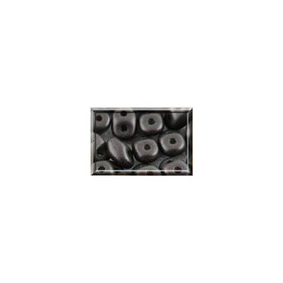 Perles Super Duo 2,5X5mm Metallic Black Mat (x 10gr env) Perles Super Duo 2,5X5mm Metallic Black Mat (x 10gr env)