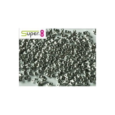 Perles Super 8® Jet Labrador Full 2,2x4,7mm (x5gr env)