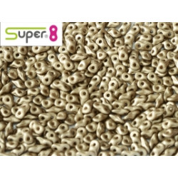 Perles Super 8® Metallic Bronze 2,2x4,7mm (x5gr env)