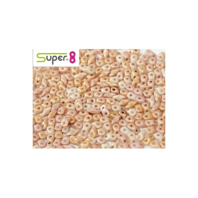 Perles Super 8® Metallic Red 2,2x4,7mm (x5gr env)