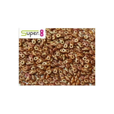 Perles Super 8® Gold Luster 2,2x4,7mm (x5gr env)