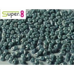 Perles Super 8® Baby Blue Luster 2,2x4,7mm (x5gr env)