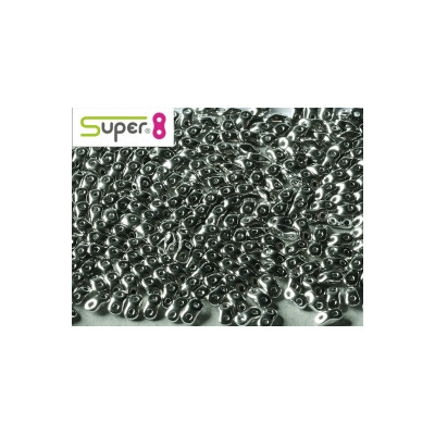 Perles Super 8® Crystal Labrador Full 2,2x4,7mm (x5gr env)