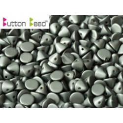 Perles Buttons 4mm Metallic Steel (X30)