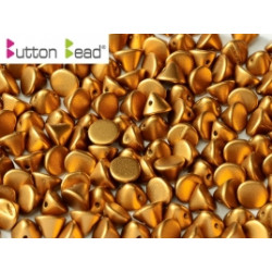 Perles Buttons 4mm Metallic Brass (X30)