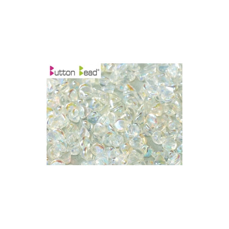 Perles Buttons 4mm Crystal AB Full (X30)