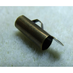 Embout Tube Bronze 10x5mm (x2)