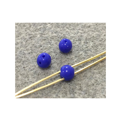 Perles RounDuo Blue 5mm (X20)